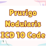 Prurigo Nodularis ICD 10 Code